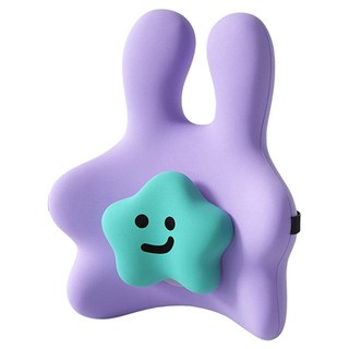 貓太子 星星精靈正姿腰靠, 風信紫