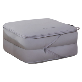 ONE HOUSE 收納趣防塵壓縮袋 OH-Q741-C 冰霧灰 25L, 1個, 1個裝