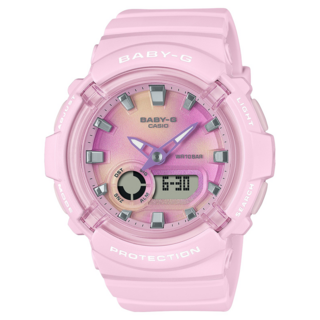 CASIO 卡西歐 BABY-G 絢彩扎染繽紛柔美雙顯系列 手錶 BGA-280TD-4A