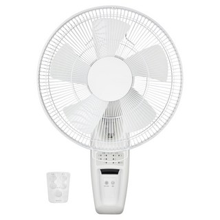 Qlife 質森活 DC節能遙控純白壁扇 Q小白二代 12吋 白色, WF211Q