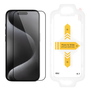 오하이 풀커버 강화유리 휴대폰 액정보호필름 2p + EZ 툴 세트, 1세트