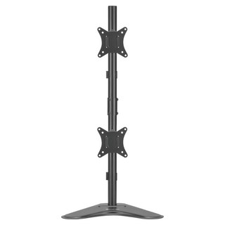 PIXELAR Standia VXF 上下雙螢幕支架, 黑色, 1個