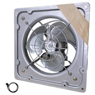 Fanzic 管道型工業用低噪音高壓換氣扇 + 2公尺電線組, 1套