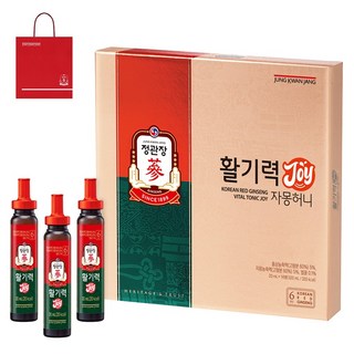 정관장 활기력 조이 + 쇼핑백, 20ml, 16개