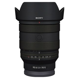 코엠스킨 소니 FE 20-70 F4 G 렌즈 스킨 보호 필름 세트, 1세트, 무광 블랙
