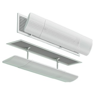 First River 簡易伸縮型 49~86 x 16 cm 冷氣擋風板 小款, 1個, 單一商品