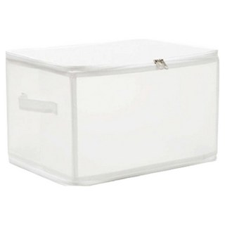 디오셀 깔금정리 수납박스 30L, 화이트, 1개