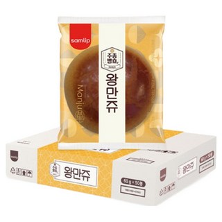 samlip 韓國傳統栗子麵包, 60g, 50入