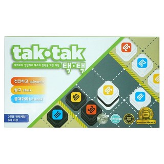 Educa Korea New tak tak 韓文版 西洋棋策略遊戲, 1個, 混合顏色