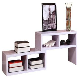 彬彬小鋪 伸縮電視櫃, 白楓色