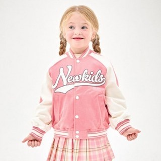 JELISPOON 袖子撞色棒球夾克