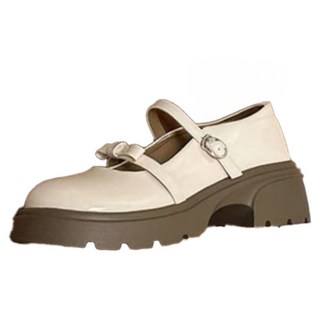 Uvely Choigu 厚底亮面青春少女風日常鞋