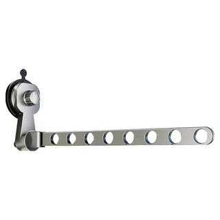 Kyhome 吸盤式壁掛折疊室內晾衣架, 灰色