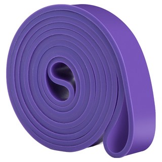 YORI CAR 優里 健身乳膠彈力帶, 紫色, 1個