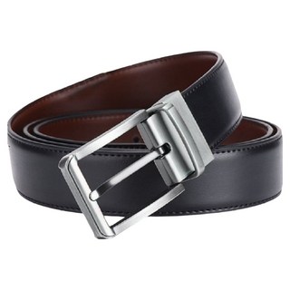 本革職人 魅力演繹時尚雙面旋轉兩色可用夾釦式真皮皮