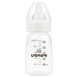 유비맘 신생아용 조리원 PP 젖병, 베이지, 150ml, 1개