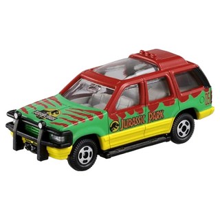 TOMICA Dream Tomica 侏儸紀世界 越野車 997375, 1個, 紅綠色