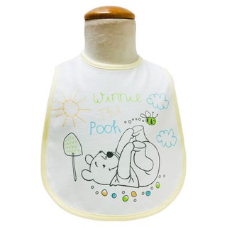 Disney 迪士尼 陽光維尼大圍兜, 黃色, 1入, 1個