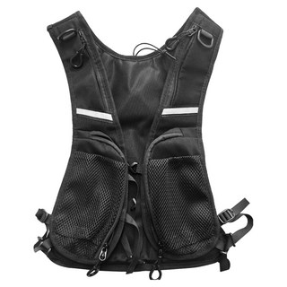 레인윙스 배달 작업용 버클 조끼, 블랙