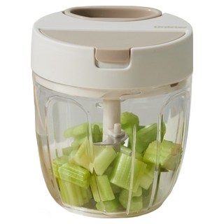 LocknLock 樂扣樂扣 Little Luv 多功能切碎機 900ml, 米色, 1個