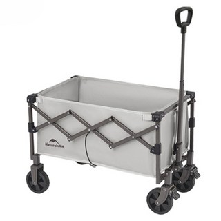 Naturehike 挪客 輕盈折疊手推車 70L, 1個, 煙灰色