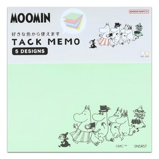 sun-star MOOMIN嚕嚕米春天來了方形便利貼, 嚕嚕米, 1個, 100張