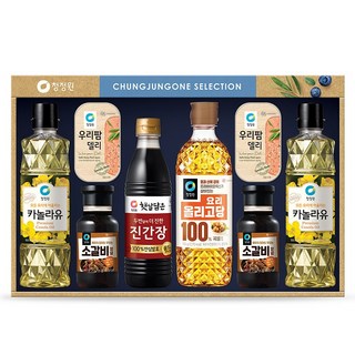 청정원 스페셜 8호 세트 + 쇼핑백, 1세트