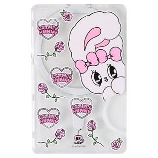 VICXXO Esther Bunny 角色聯名 MagSafe 2卡收納設計卡夾手機殼, 1個, 粉紅系列 探頭邦尼兔