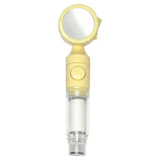 영스타 나무이야기 아쿠아붐 여행용 미니 정수 샤워기 기본형, 1개, 옐로우