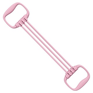 YORI CAR 優里 六管拉力帶 15~90磅, 1個, 粉色