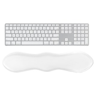 CASHCOO 실리콘 손목패드 키보드, 투명, 1개
