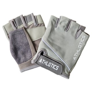 TREX 女款多功能健身登山半手套 雙手穿戴組, 1套, 綠色