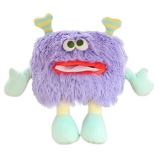 bebehome 車用可愛小怪獸衛生紙盒, 1個, 紫色