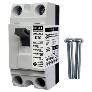 DS戈比 住宅用配線斷路器 20A, 1個