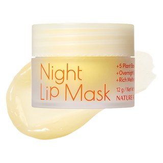 Natural Made夜間角質層修護唇膜, 透明, 1個, 12g