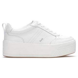 Keds 女款 SKYLER II LEATHER MIXED TEXTUREWHT 懶人鞋