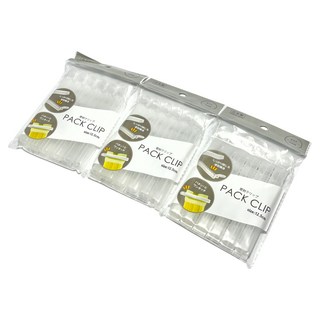 TIS 透明密封包裝夾6件組, 透明色, 3套