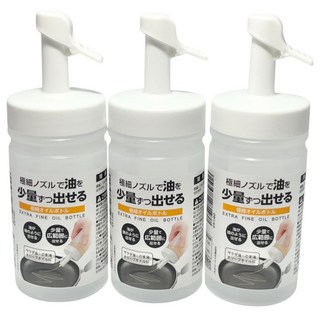 SURUGA 白蓋油醋瓶, 3個, 250ml