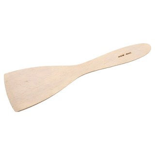 de Buyer 畢耶 蜂蠟櫸木料理系列 中華炒鏟 30cm, 1個, 褐色