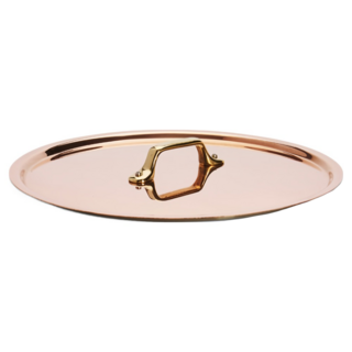 de Buyer 畢耶 契合銅鍋黃銅柄柄系列 銅鍋蓋, 1個, 24cm