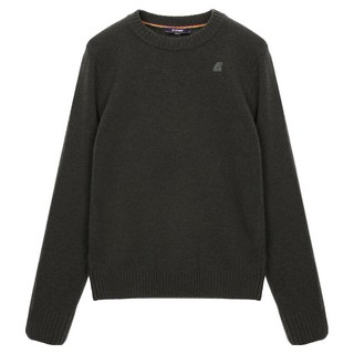 K-WAY 男款 Sebastian 羔羊毛圓領針織套頭衫 Y224EMKA02