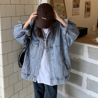 Moirbella 女款 Plaine 寬鬆版型牛仔夾克