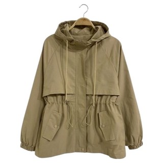 CHICBLACK Schopender 抽繩風衣連帽野戰外套 cpjk6015k57