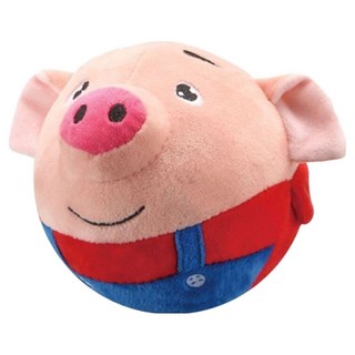 HOME GYM CLUB 居家健身 跳跳球玩具 充電款, 紅色小豬, 1個