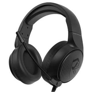 INTOPIC 廣鼎 聲凌盾頭戴式耳機麥克風, 黑色, JAZZ-M606