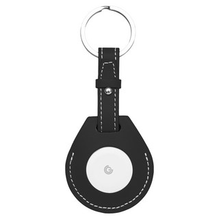 grantclassic GC-Tag 皮革保護套 鑰匙圈款 GC-C116, 1個, 黑色