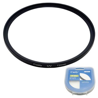 Cuely UV保護鏡/相機濾鏡 附保護盒 72mm, 1個, 單一商品