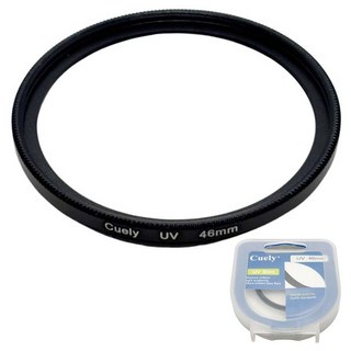 Cuely UV保護鏡/相機濾鏡 附保護盒 46mm, 1個, 單一商品