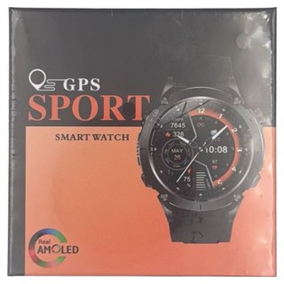 Apollo Life 阿波羅 AMOLED智慧手錶 衛星定位 GPS101, 鉑銀色, 1.43吋, GPS + 藍牙