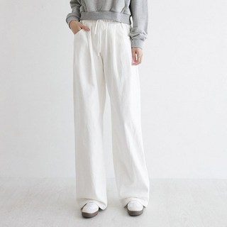 앤드스타일 여성용 숏/기본/롱 3단기장 애착팬츠7탄 소프트코튼 핀턱 밴딩 팬츠 264761